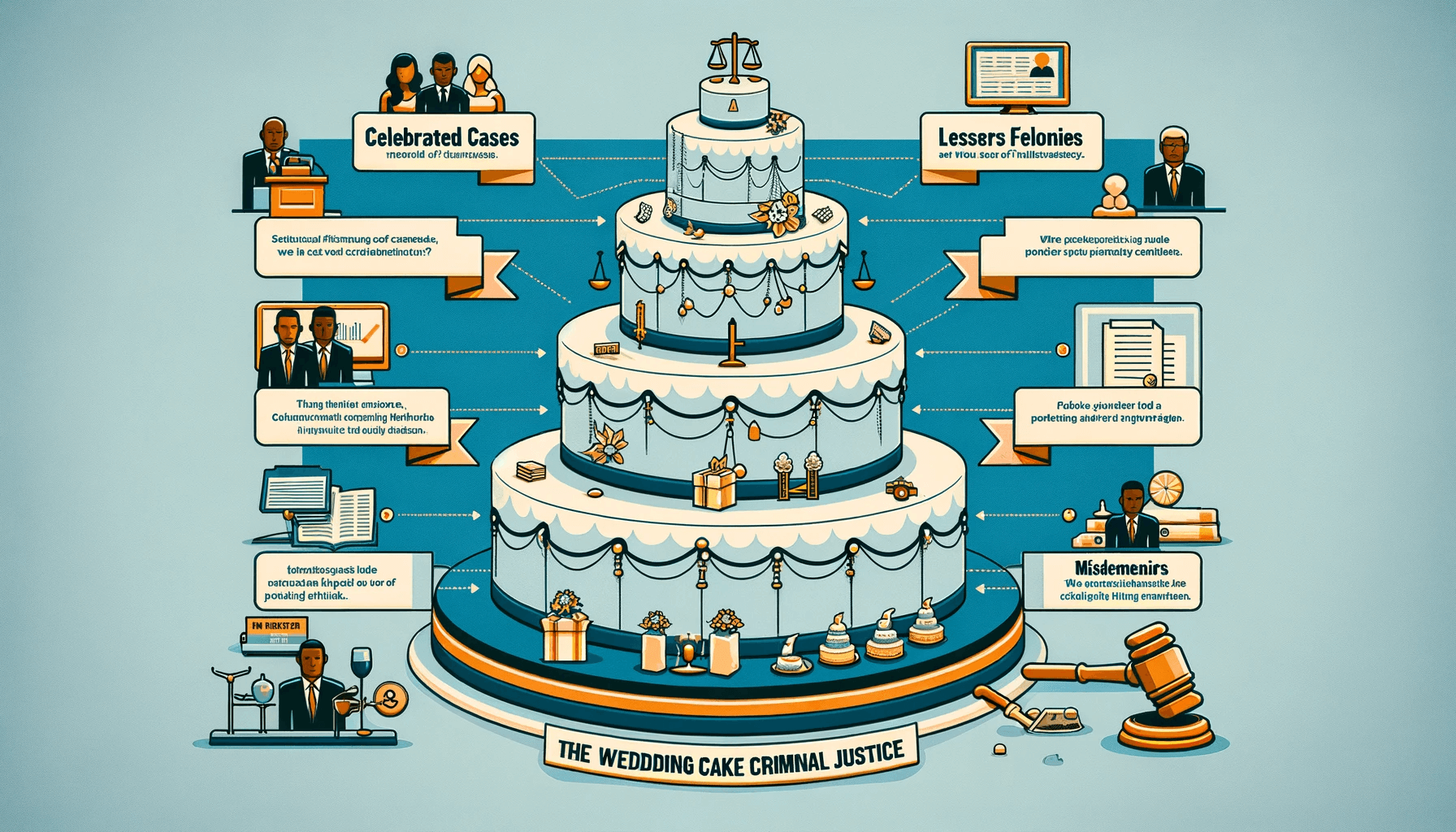 Wedding Cake Model of Criminal Justice