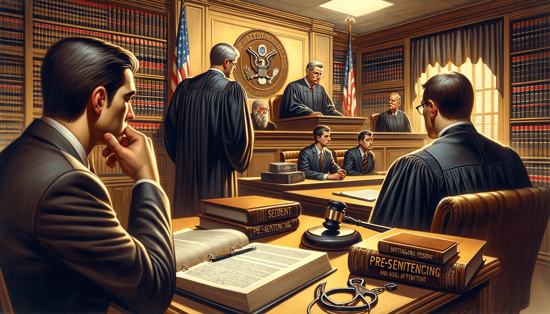 What happens during sentencing in a Criminal Court Case