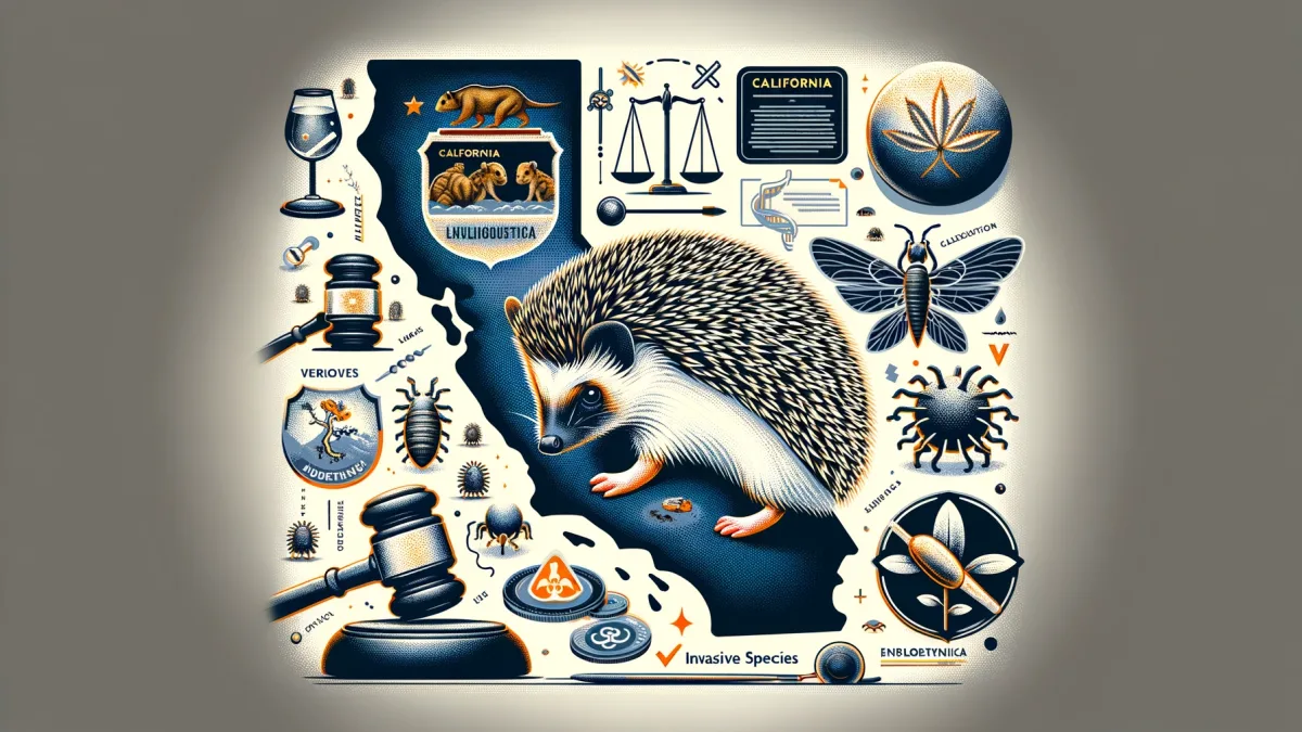 Are Hedgehogs Illegal in California? Know the Law