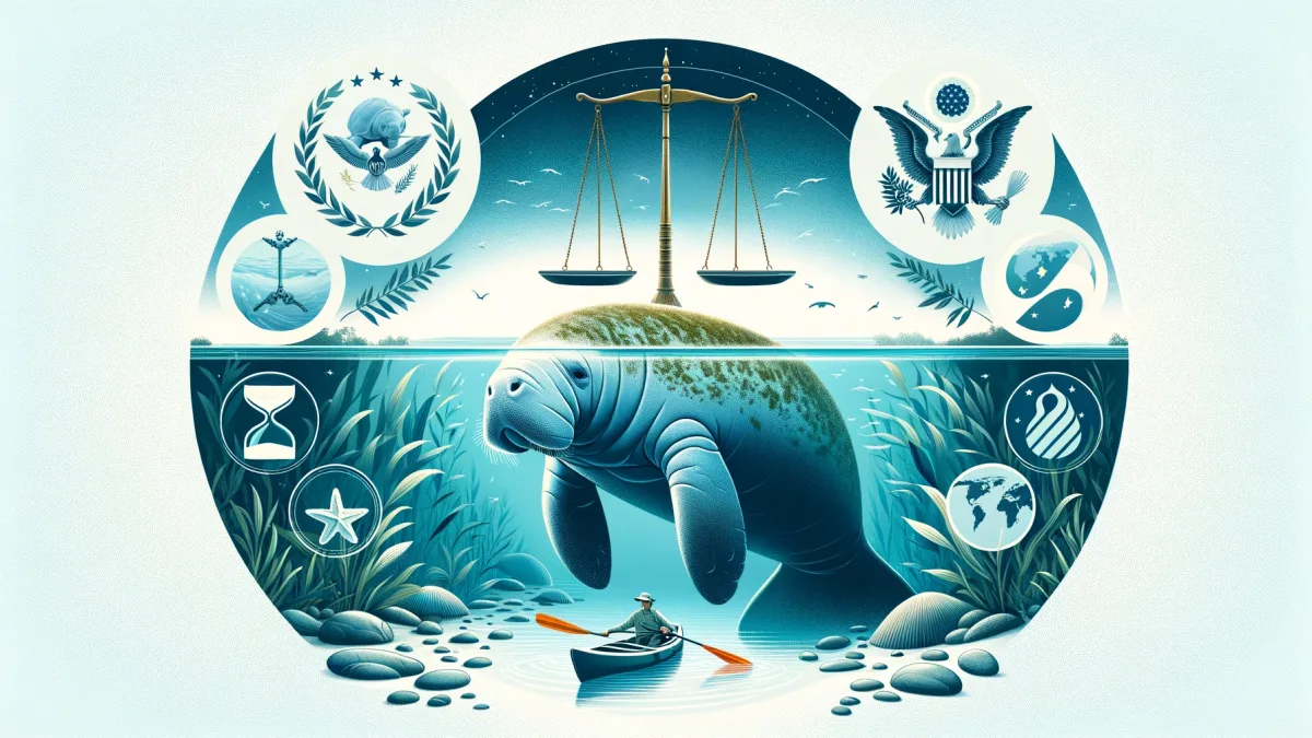 Is It Illegal to Pet a Manatee? Legal Guide 2024