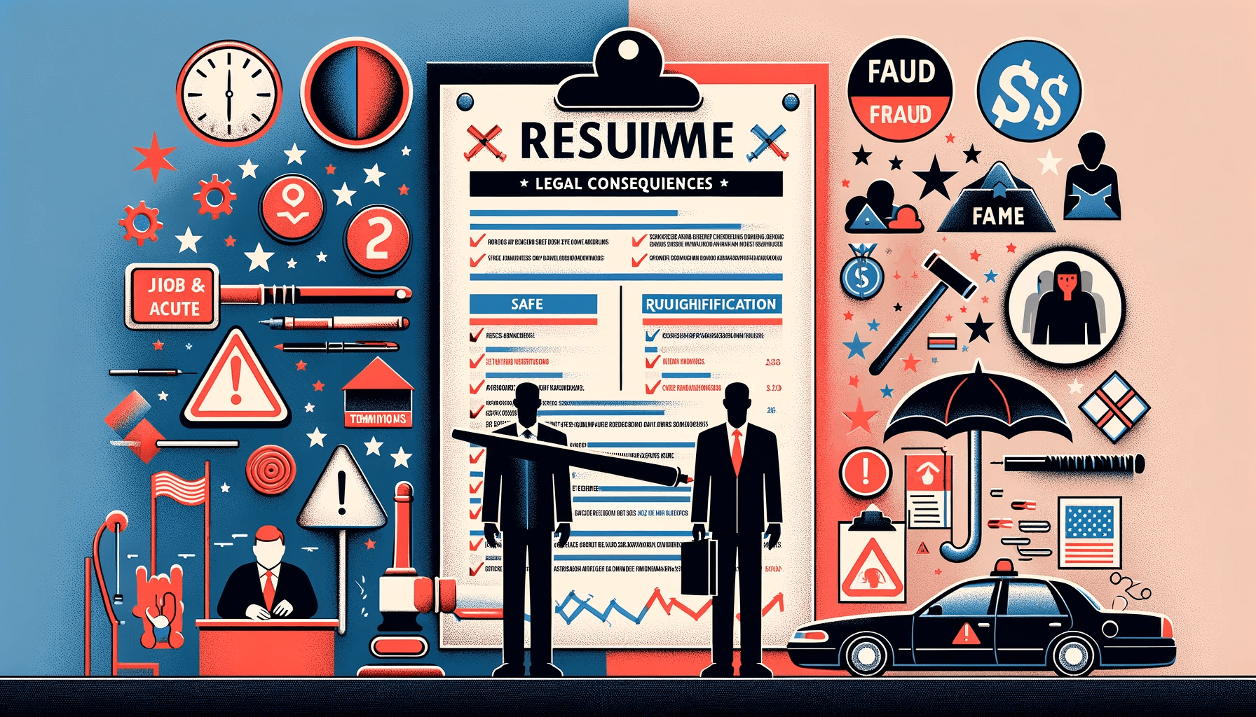 Is it illegal to lie on a Resume in the US