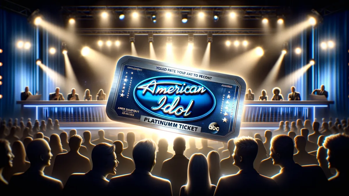 What does Platinum Ticket mean on American idol?