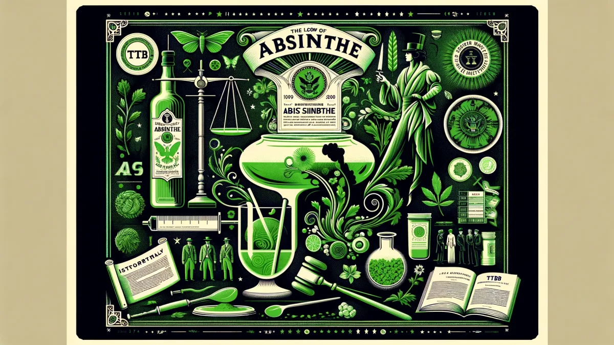 Why is Absinthe illegal? Legal Status in the U.S